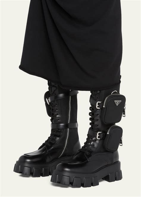 boots like prada monolith|prada monolith boots men's.